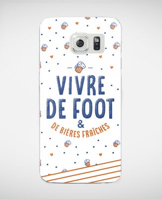 Coque smartphone Vivre de foot