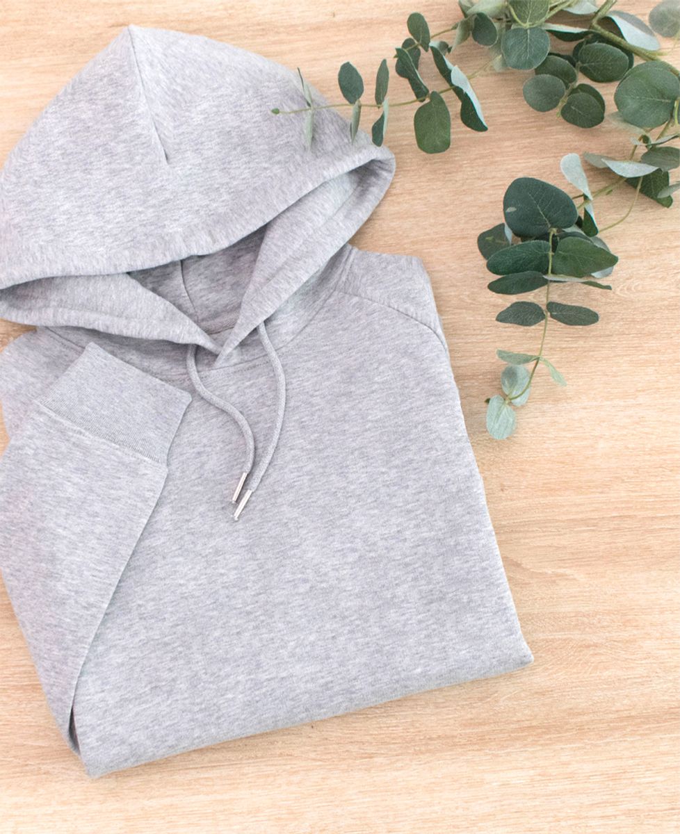 Custom geborduurde Texto dames hoodie Monsieur TSHIRT