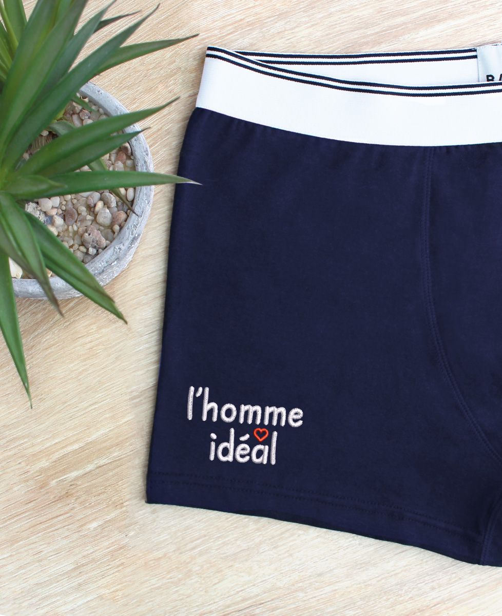 Boxer L'homme idéal (brodé)