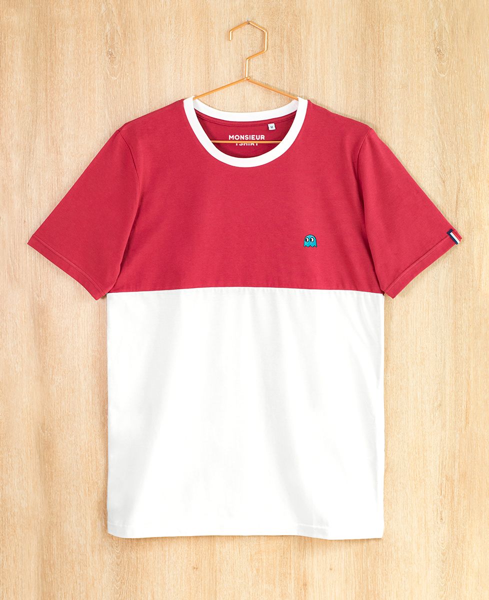 T-Shirt homme Fantôme jeux vidéo (Brodé)