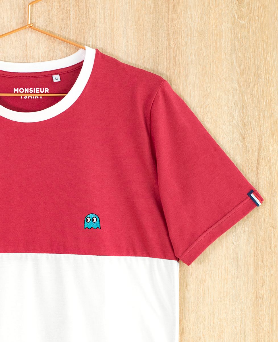 T-Shirt homme Fantôme jeux vidéo (Brodé)