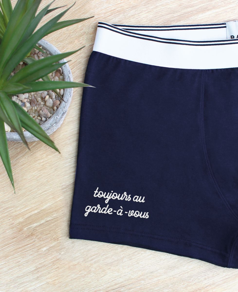 Boxer Toujours au garde à vous