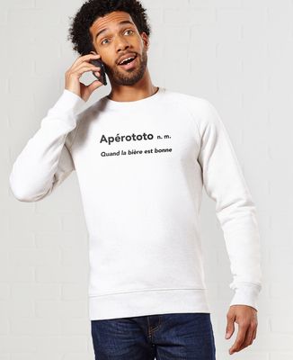Sweatshirt homme Apérototo