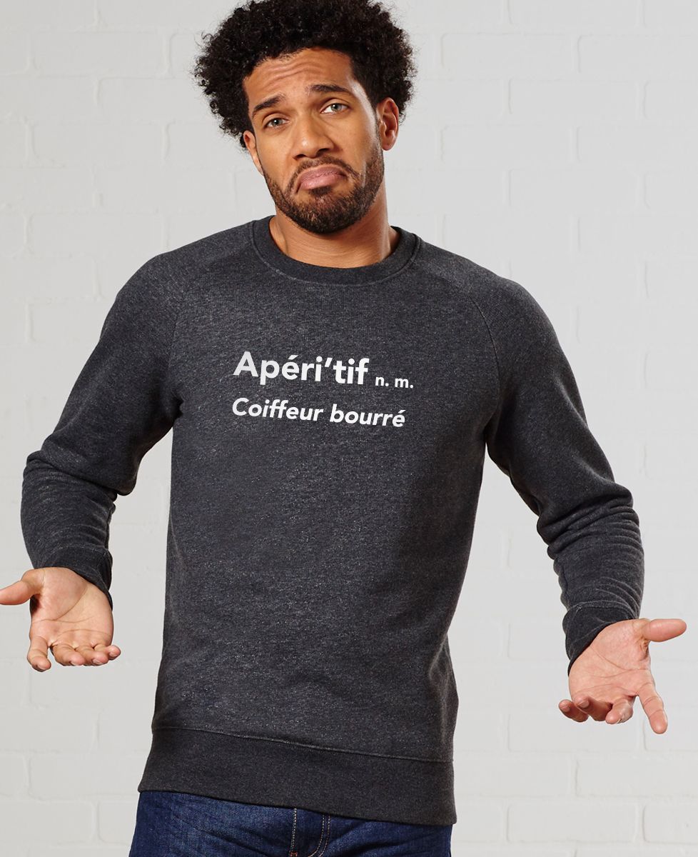 Sweatshirt homme Apéri'tif - Apéro