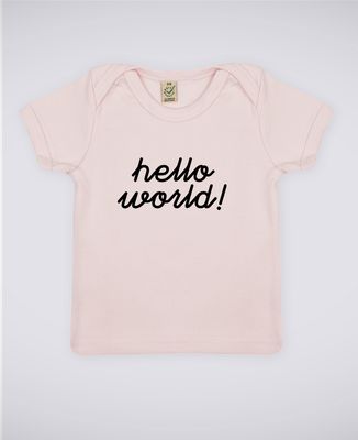 T-Shirt bébé Hello World