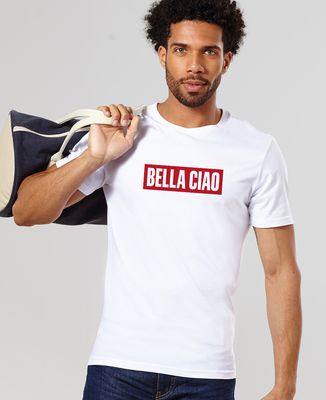 T-Shirt homme Bella Ciao (effet velours)