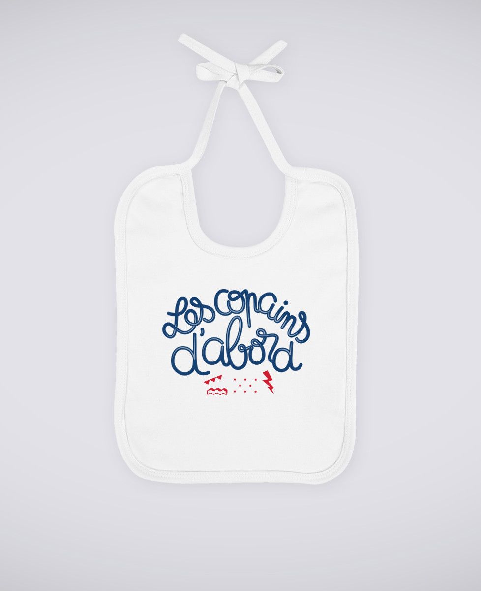 Bavoir Les copains d'abord
