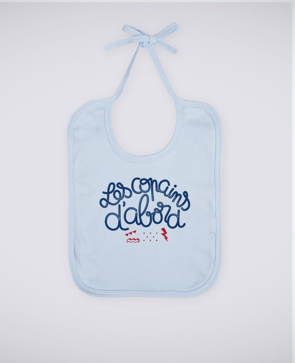 Bavoir Les copains d'abord