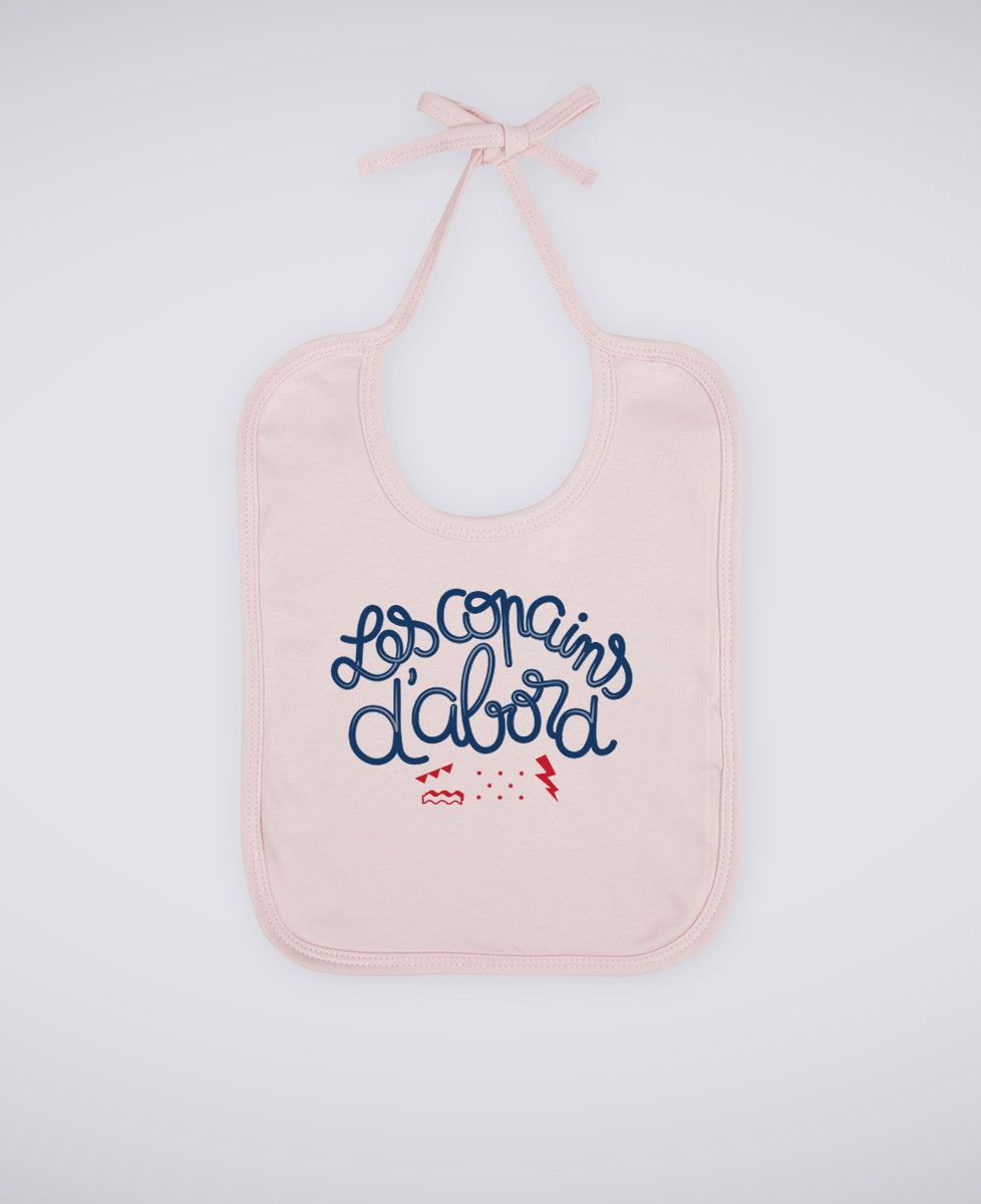 Bavoir Les copains d'abord