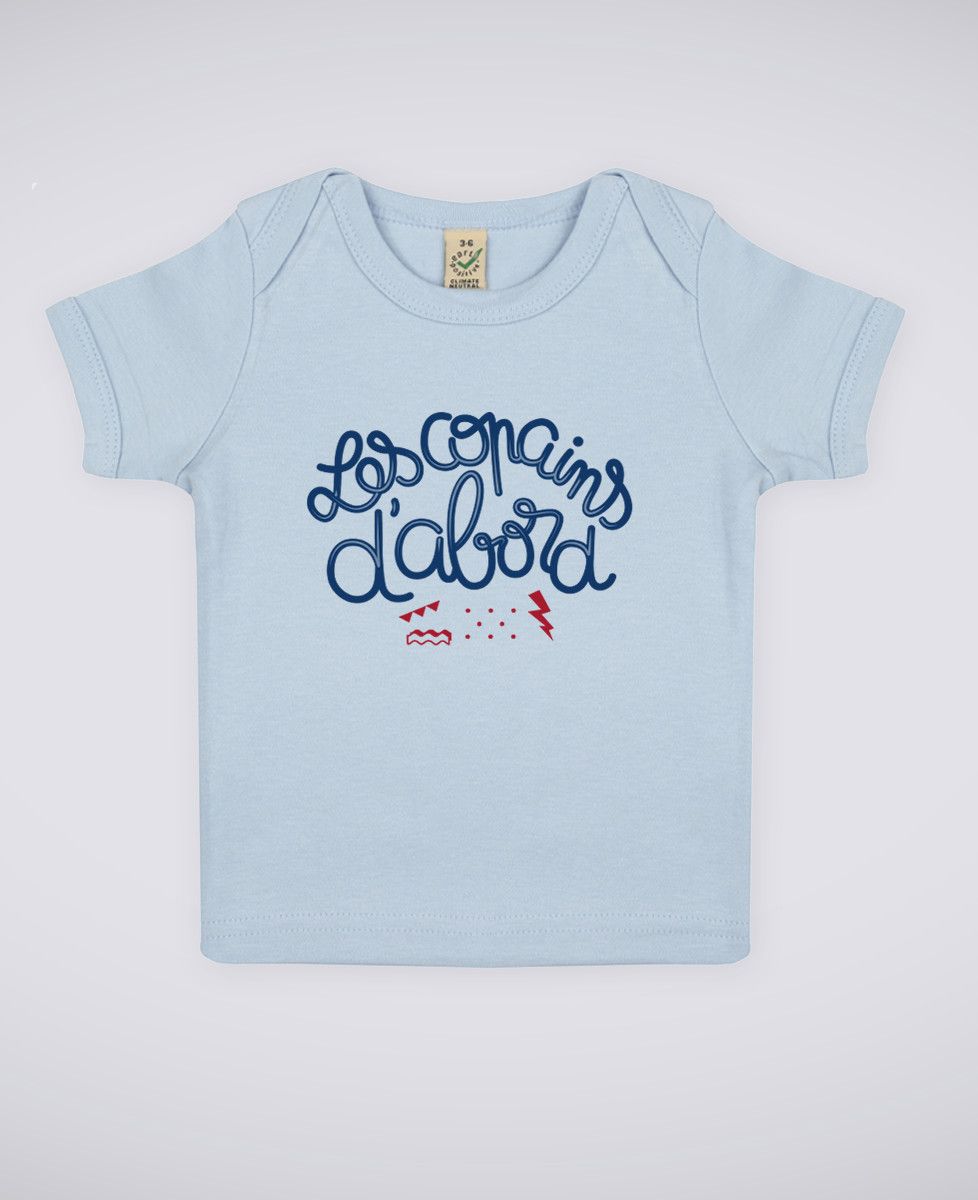 T-Shirt bébé Les copains d'abord