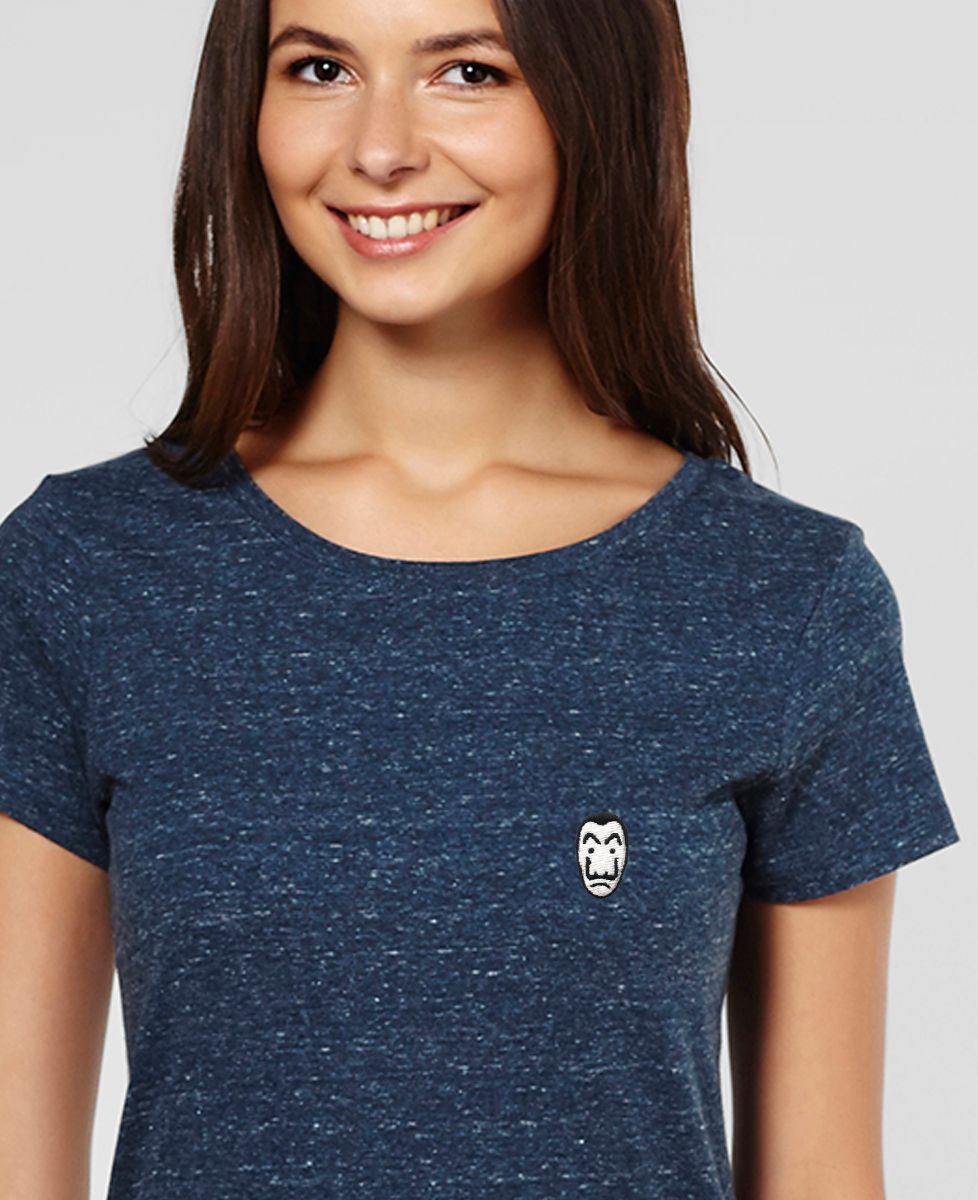 T-Shirt femme Masque Salvador (brodé)
