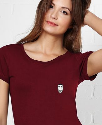 T-Shirt femme Masque Salvador (brodé)