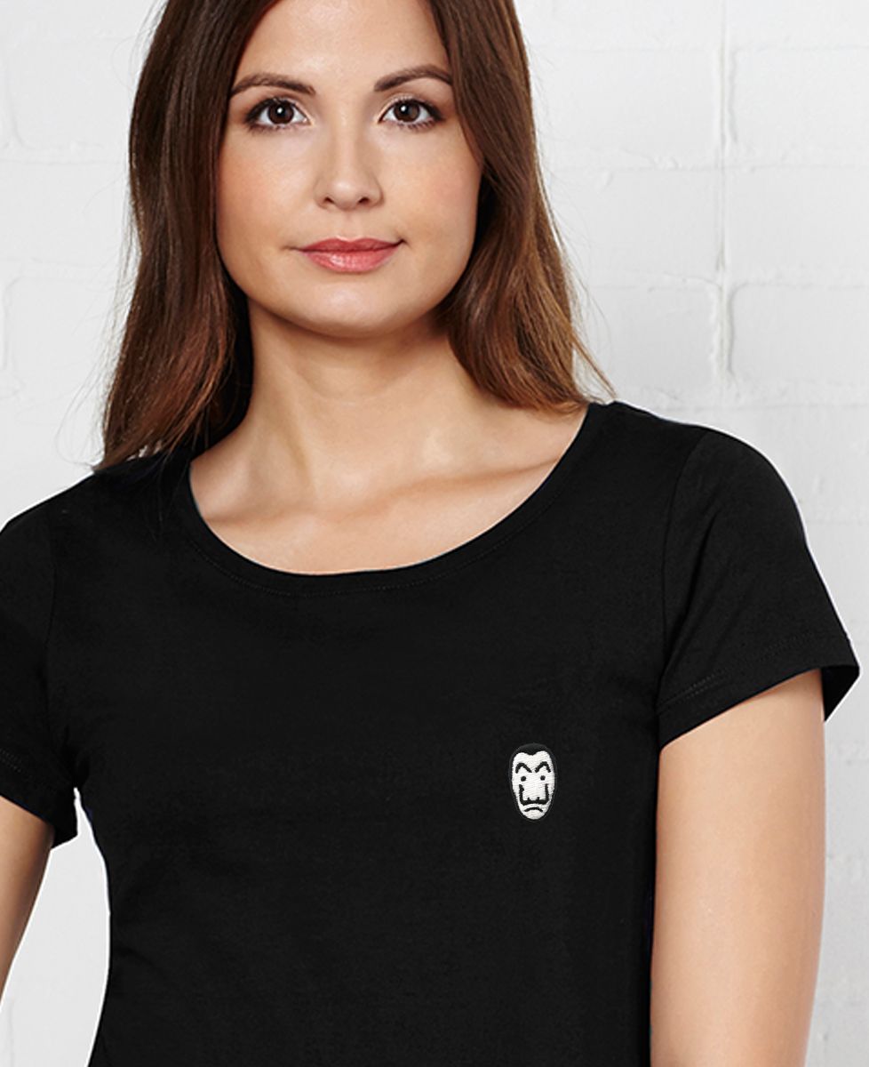T-Shirt femme Masque Salvador (brodé)