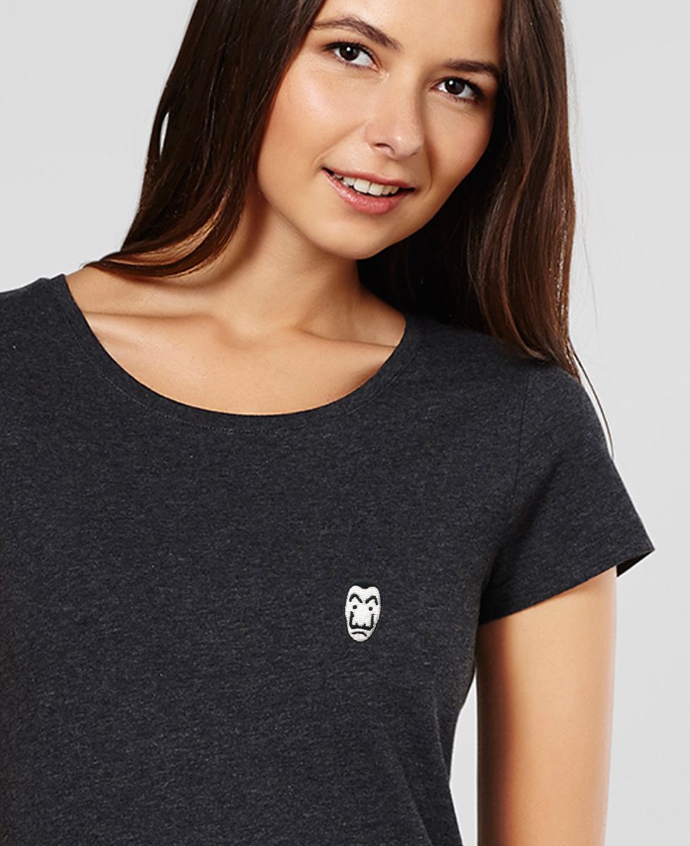 T-Shirt femme Masque Salvador (brodé)