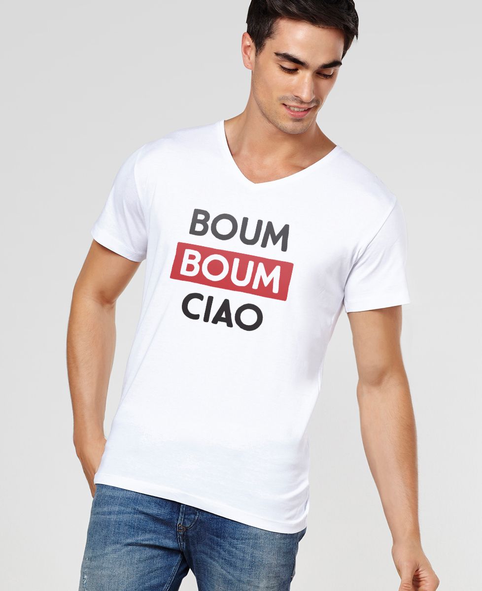 T-Shirt homme Boum Boum Ciao