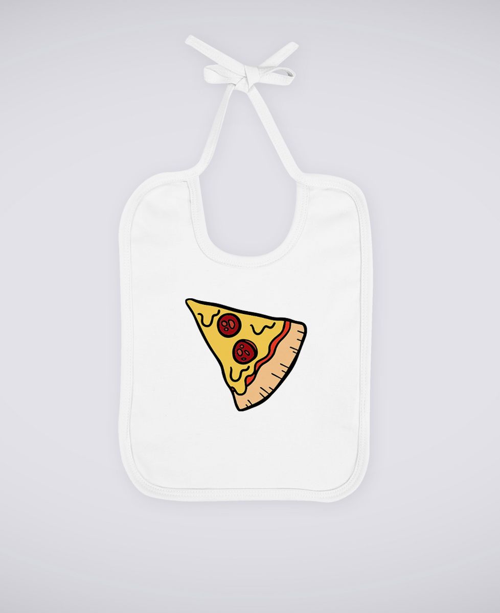 Bavoir Pizza Duo - Cadeaux Papa, Duo assortis