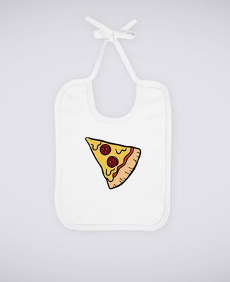 Bavoir Pizza Duo - Cadeaux Papa, Duo assortis