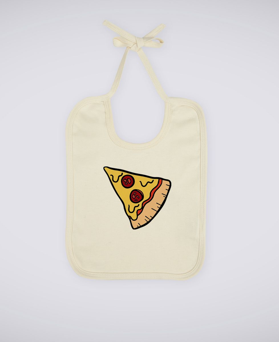 Bavoir Pizza Duo