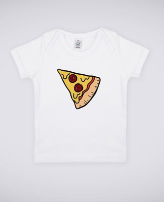 T-Shirt bébé Pizza Duo