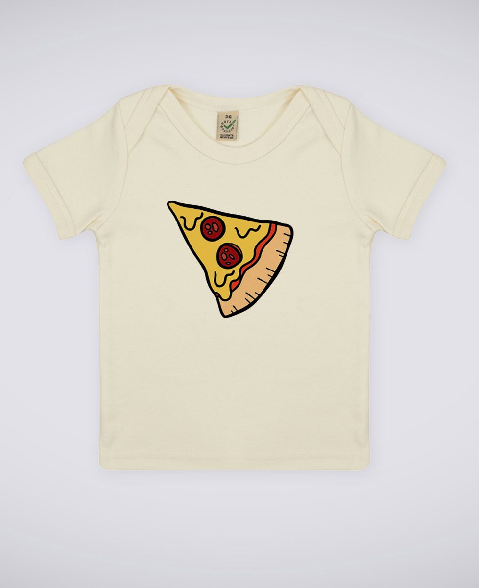T-Shirt bébé Pizza Duo