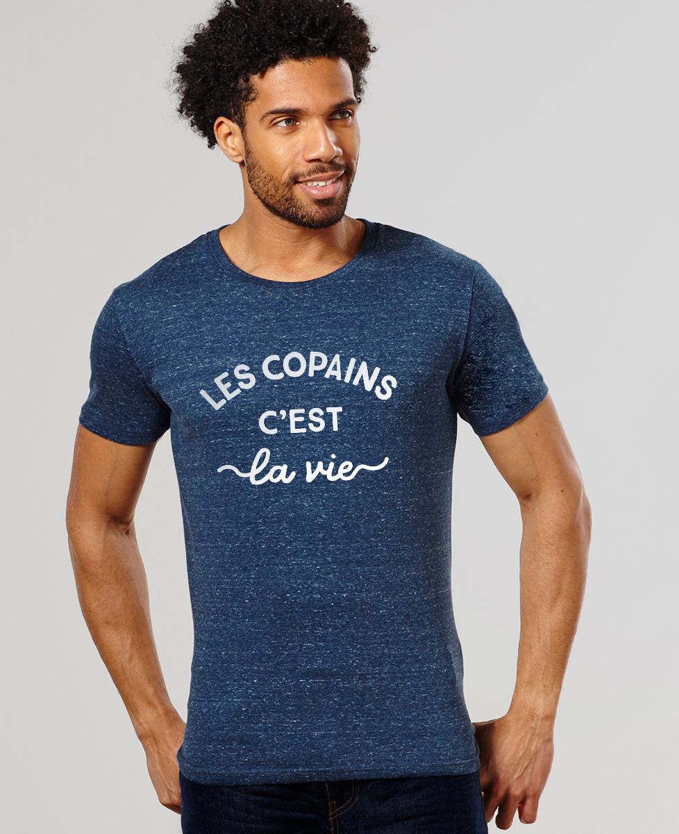T-Shirt homme Les copains c'est la vie
