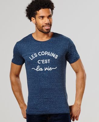 T-Shirt homme Les copains c'est la vie