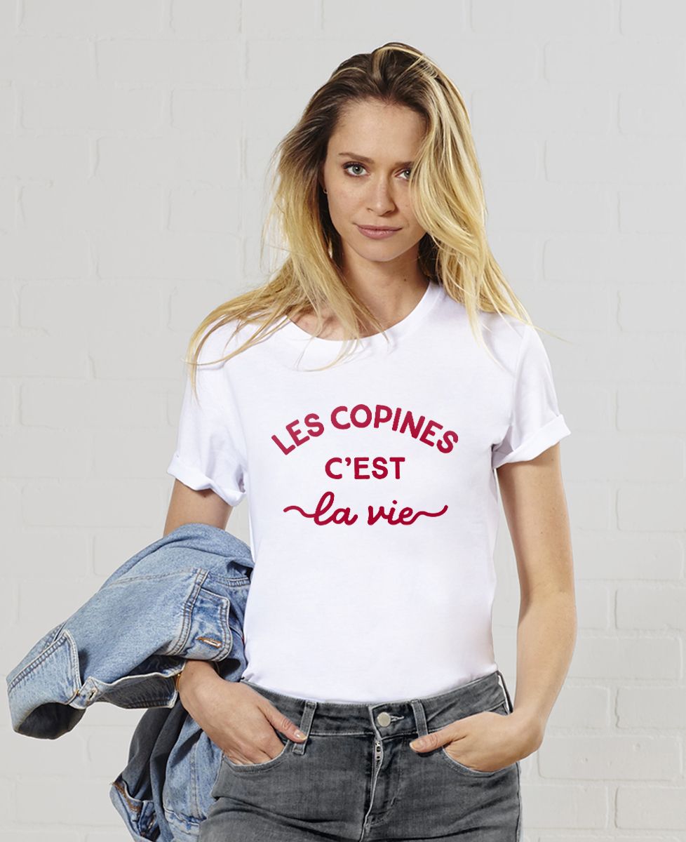 T-Shirt femme Les copines c'est la vie