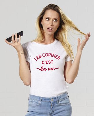 T-Shirt femme Les copines c'est la vie