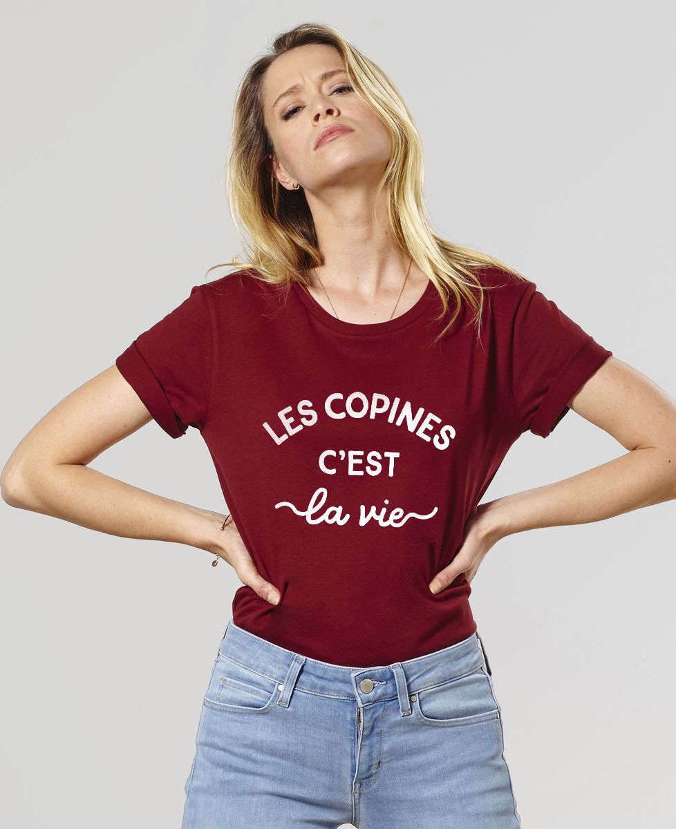 T-Shirt femme Les copines c'est la vie