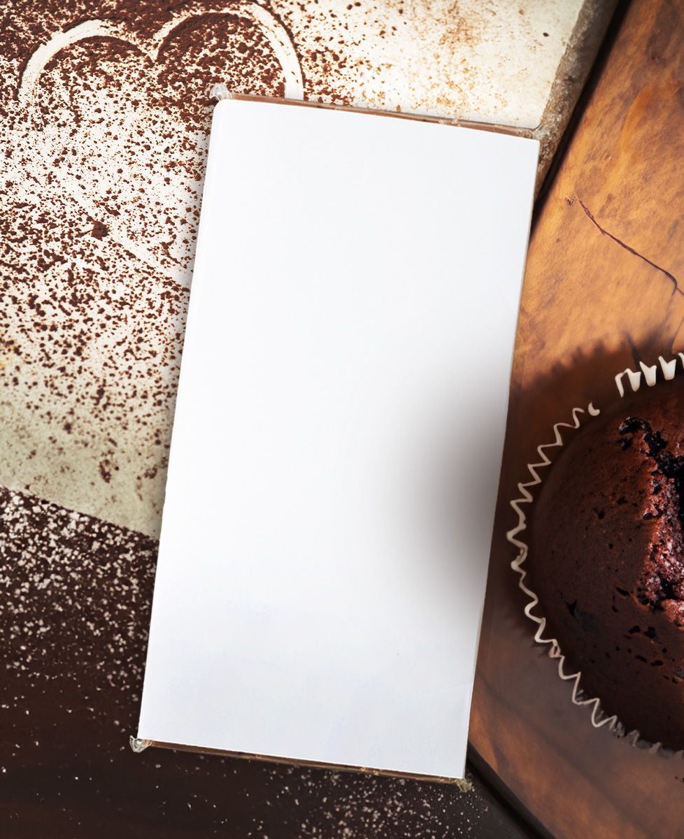 Tablette de chocolat Mamie poule et ses poussins personnalisé - Cadeaux Mamie