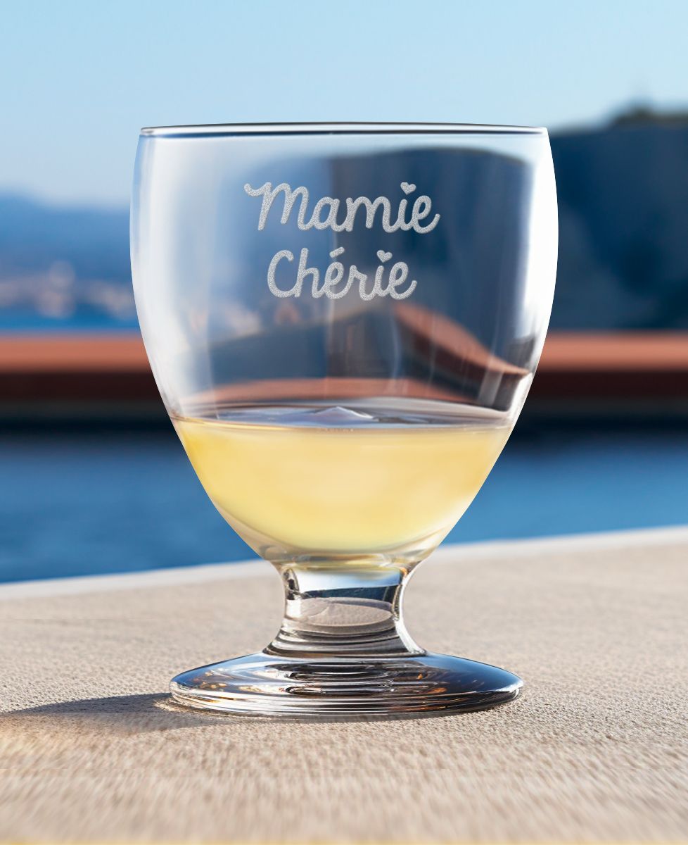 Verre à pastis Mamie chérie - Apéro, Cadeaux Mamie