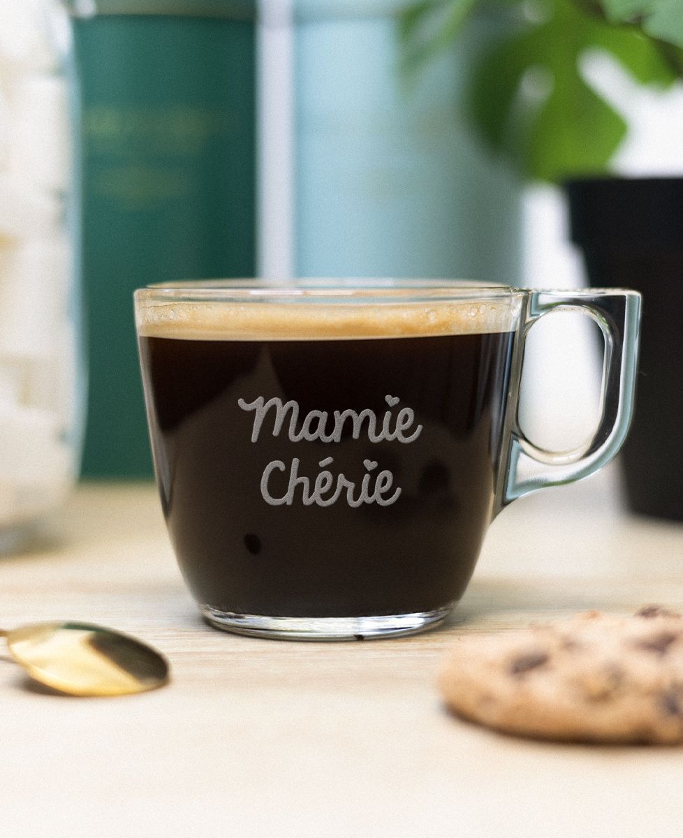 Tasse à café Mamie chérie - Cadeaux Mamie