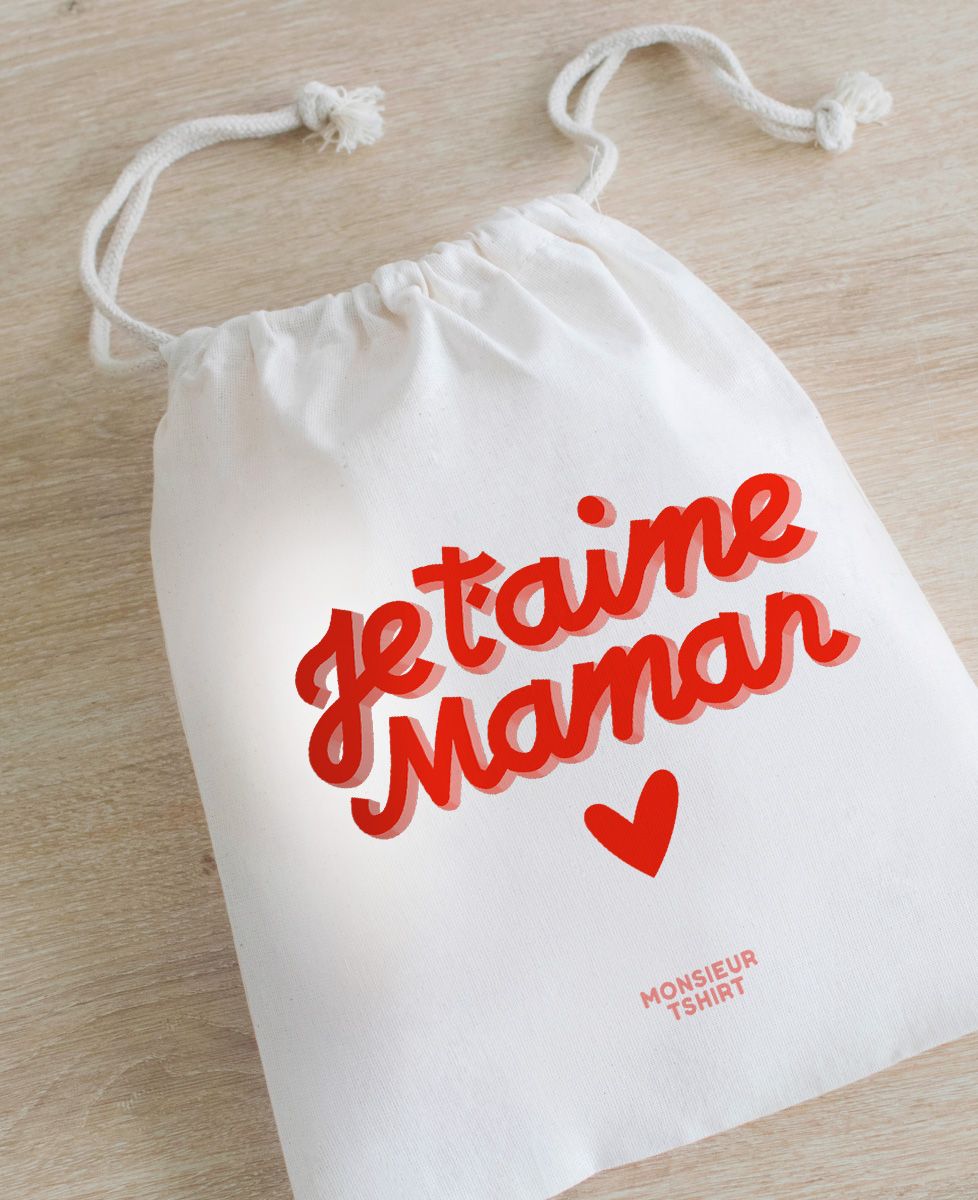 Emballage Je t'aime maman
