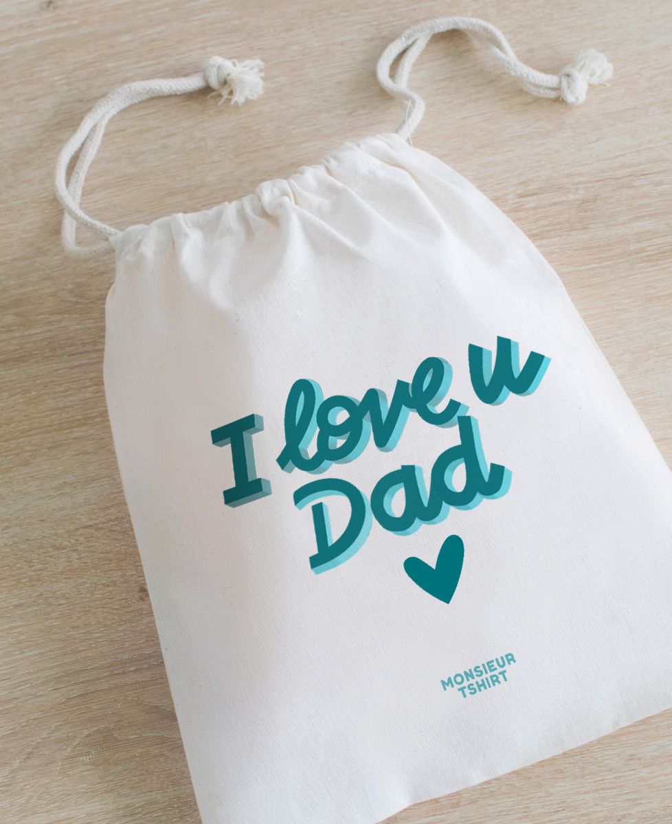 Packaging i love u dad