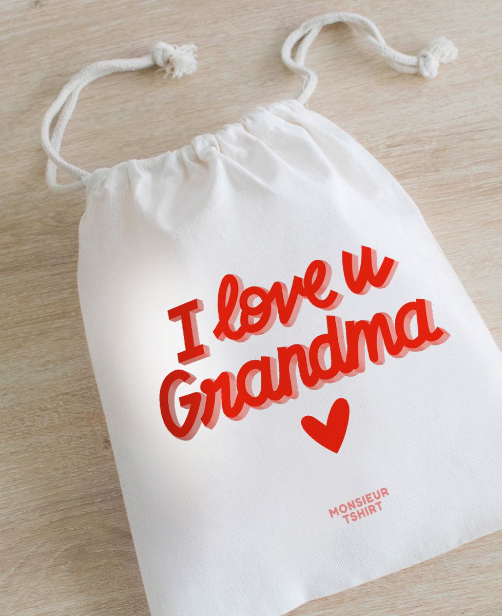 Packaging i love u grandma