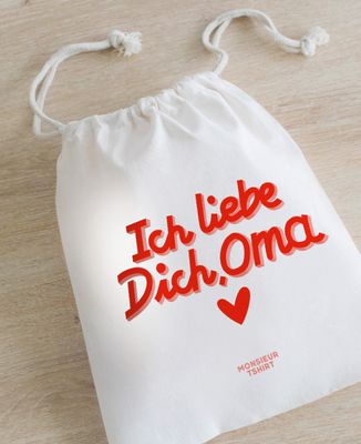 Verpackung ich liebe dich oma - Geschenke Oma