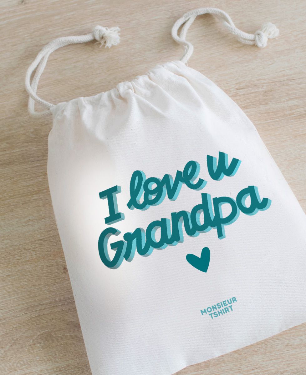 Packaging I love u grandpa