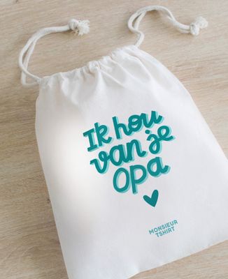 Verpakking Ik hou van je Opa - Opa's geschenk