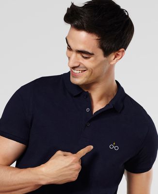 Polo homme Lunettes Harry (brodé)