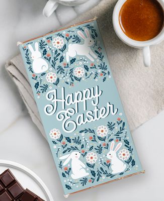 Chocolate bar Happy Easter