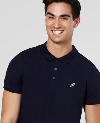 Polo homme Fusée (brodé)