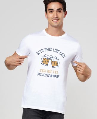 T-Shirt homme Si tu peux lire ceci