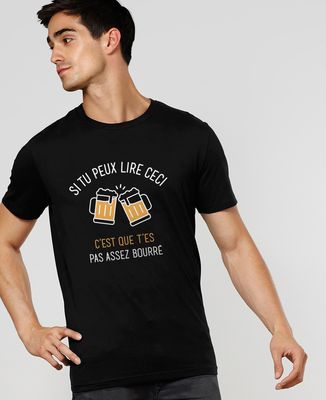 T-Shirt homme Si tu peux lire ceci