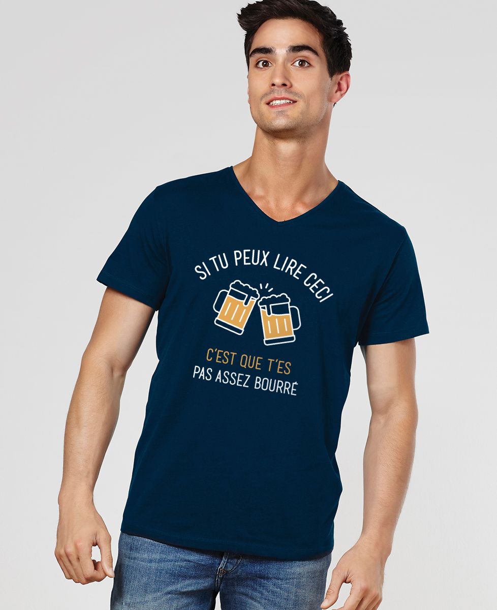 T-Shirt homme Si tu peux lire ceci