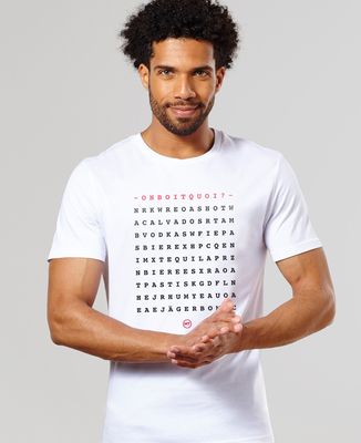 T-Shirt homme On boit quoi ?