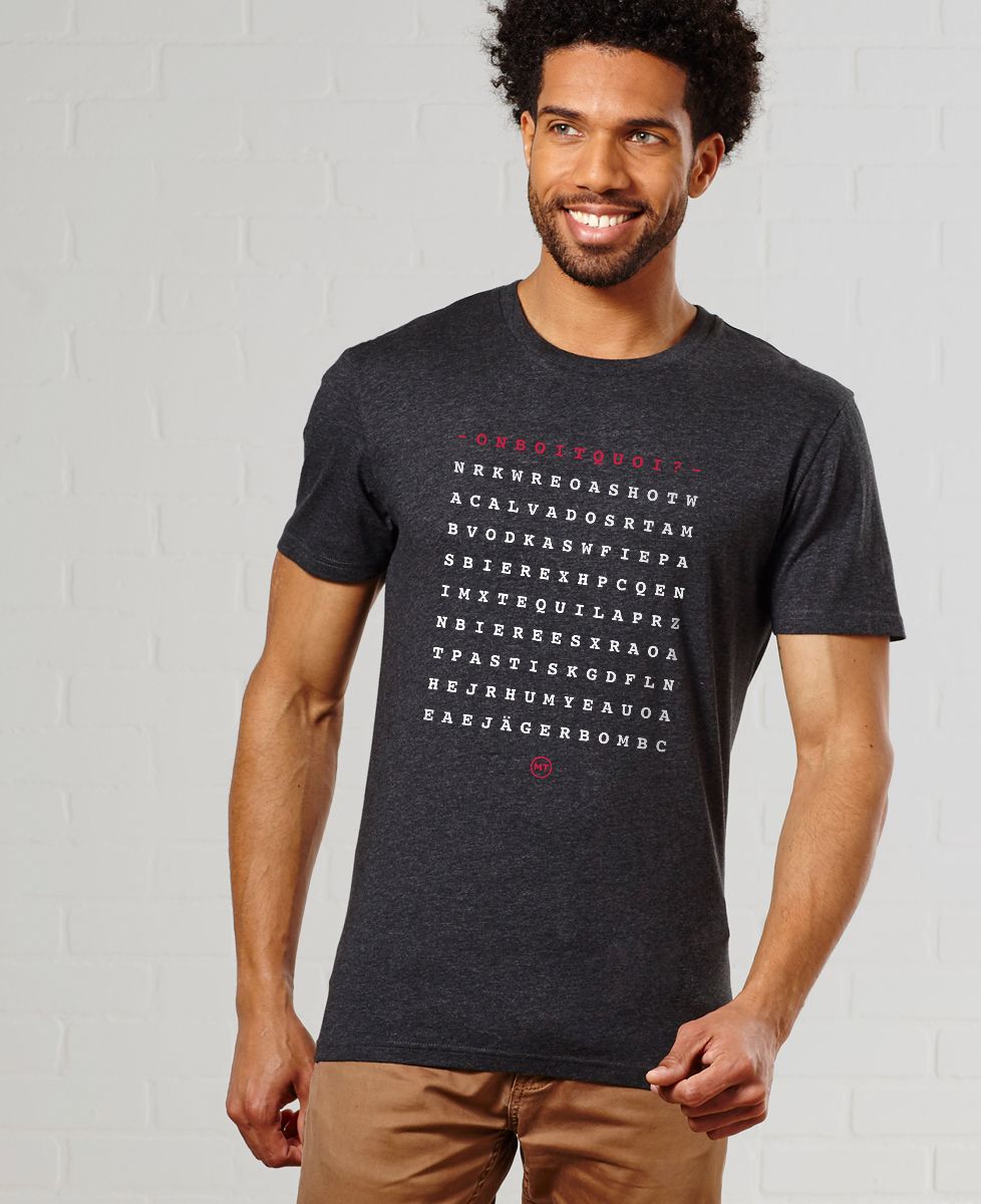 T-Shirt homme On boit quoi ?
