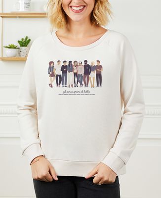 Felpa donna Gruppo di amici personalizzato