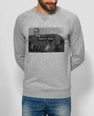 Sweatshirt homme French Swag Chirac