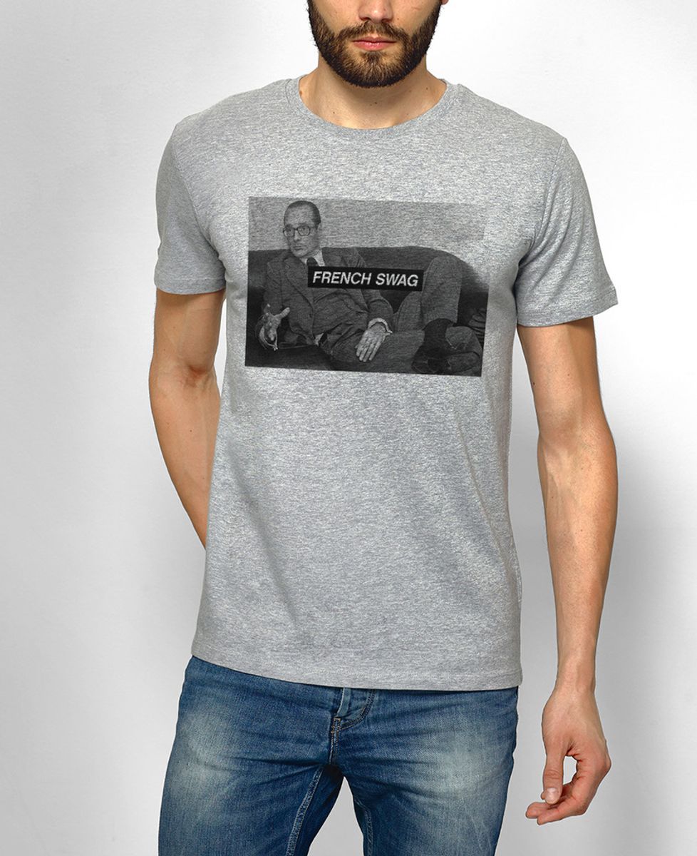 T-Shirt homme French Swag Chirac