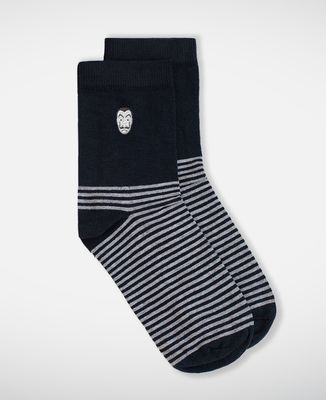 Chaussettes femme Masque Salvador (brodé)